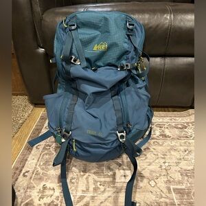 REI Trail 40 backpack in Teal